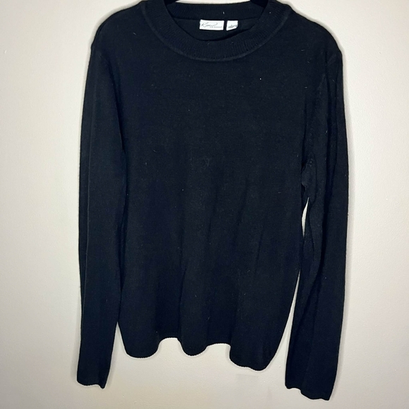 Kim Rogers Sweaters - Kim Rogers 100% Acrylic Soft Black Sweater